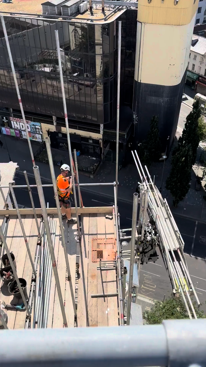 Chorley Scaffolding commercial access project
